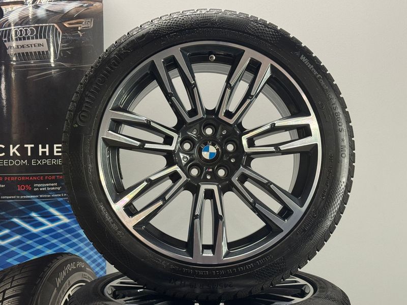 BMW 5er i5 19 Zoll Winterreifen Original Kompletträder M935 G60 G61