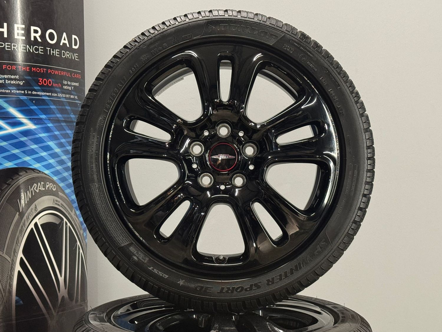 Mini JCW 17 Zoll Winterreifen Original Kompletträder 510 F55 F56 F57