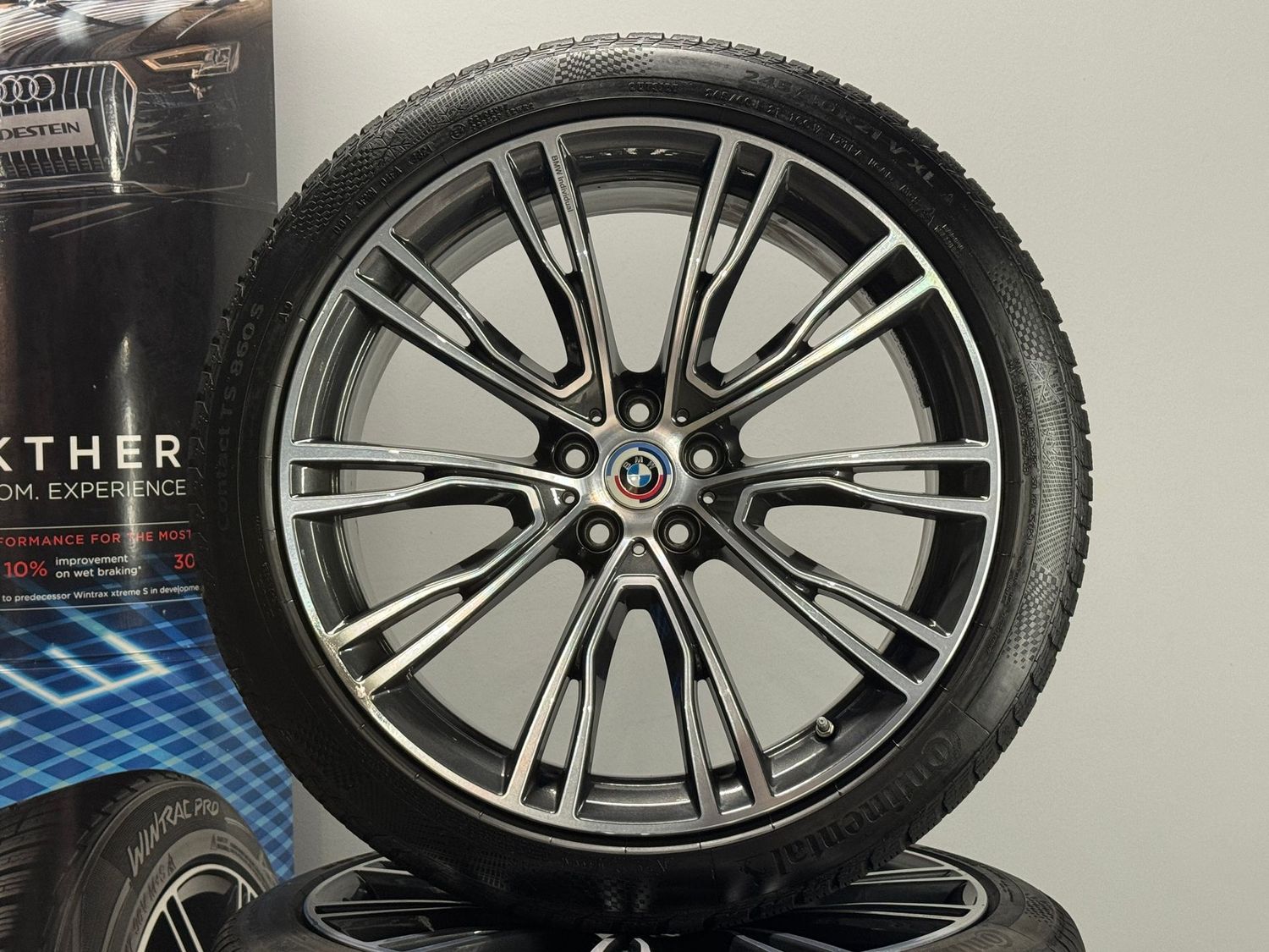 BMW X3 X4 21 Zoll Winterreifen Original Kompletträder i726 G01 G02