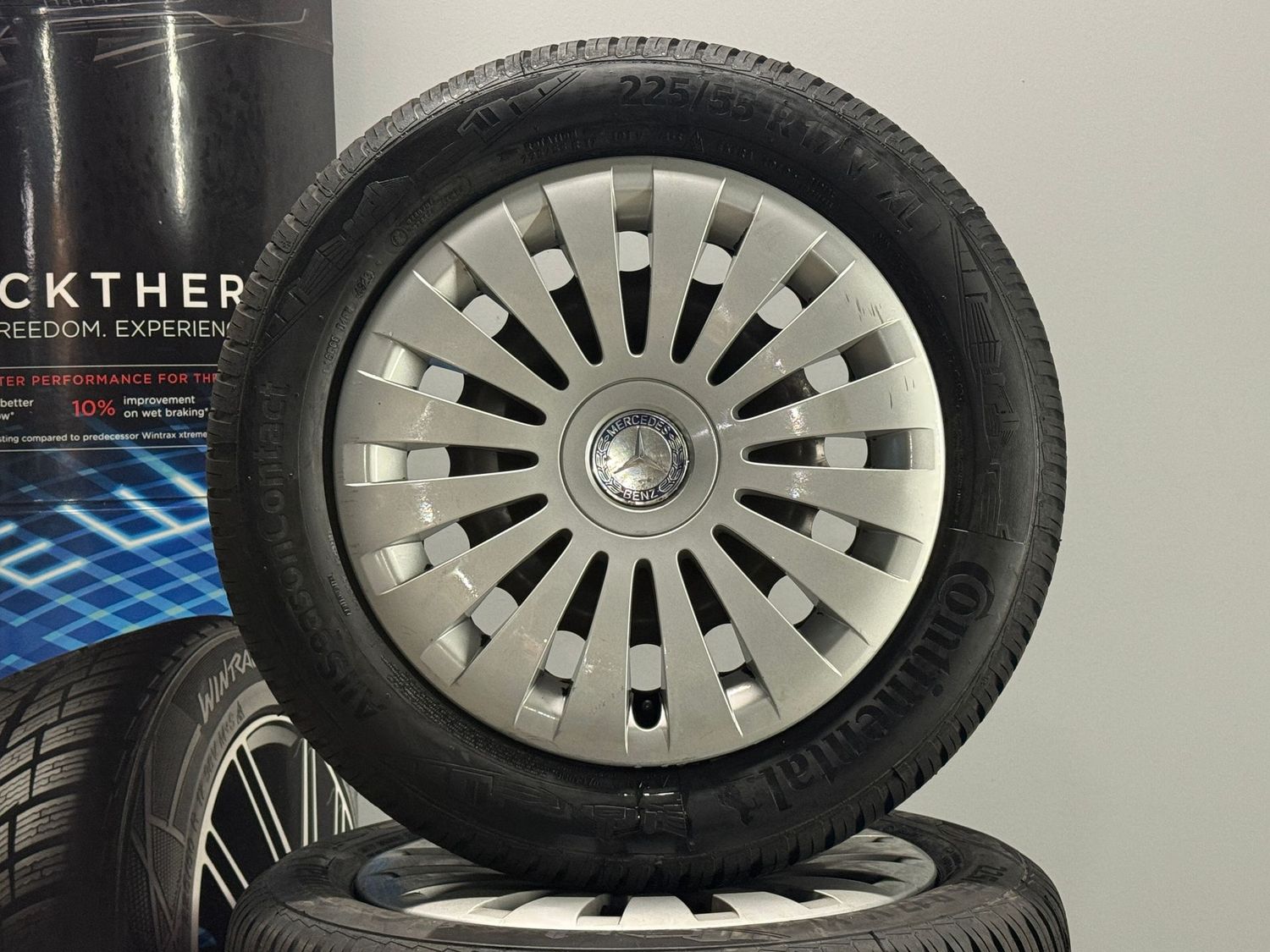 Mercedes V Klasse 17 Zoll Allwetter Original Kompletträder W447 Vito