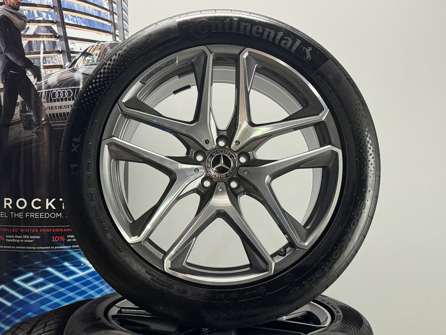 Mercedes GLE 53 63 AMG 21 Zoll Felgen Original Kompletträder Sommer W167 V167 Mercedes GLE 53 63 AMG 21 Zoll Felgen Original Kompletträder Sommer W167 V167