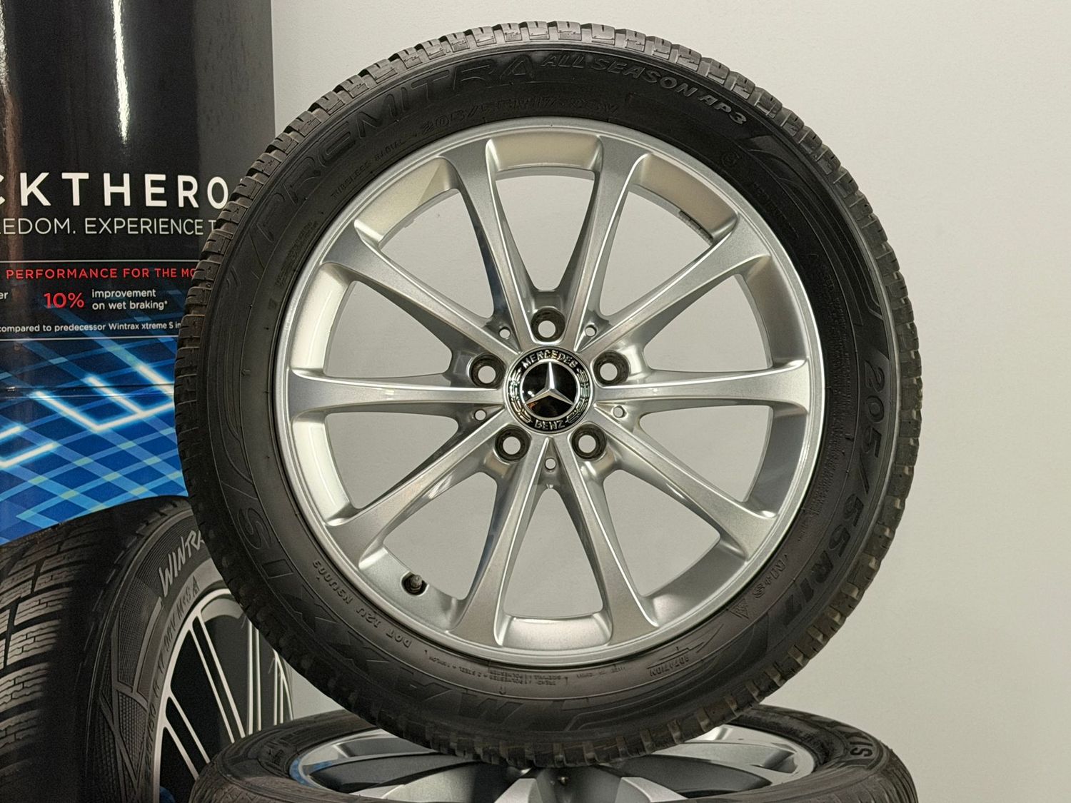 Mercedes A Klasse 17 Zoll Felgen Allwetter Original Kompletträder W177 Mercedes A Klasse 17 Zoll Felgen Allwetter Original Kompletträder W177