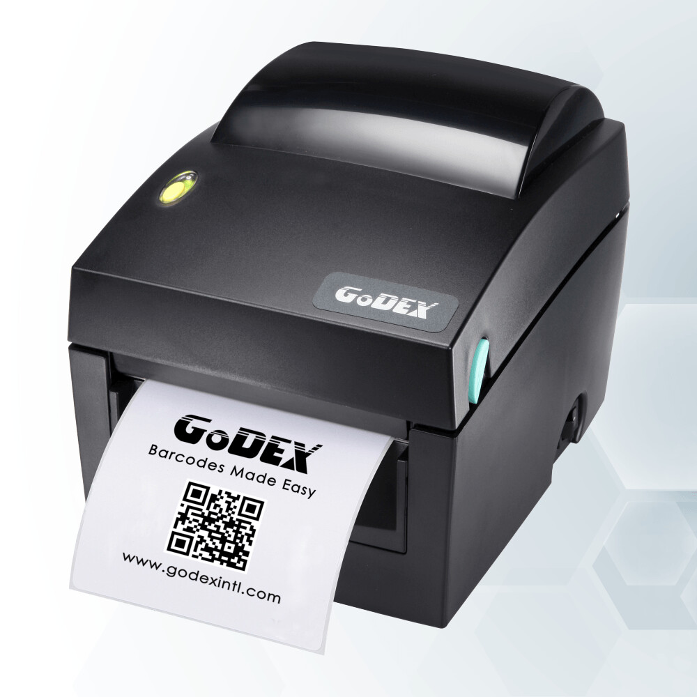 GoDEX DT4C thermal printer with WiFi 200dpi