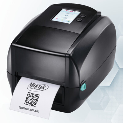 GoDEX RT833i touch-screen 300dpi printer