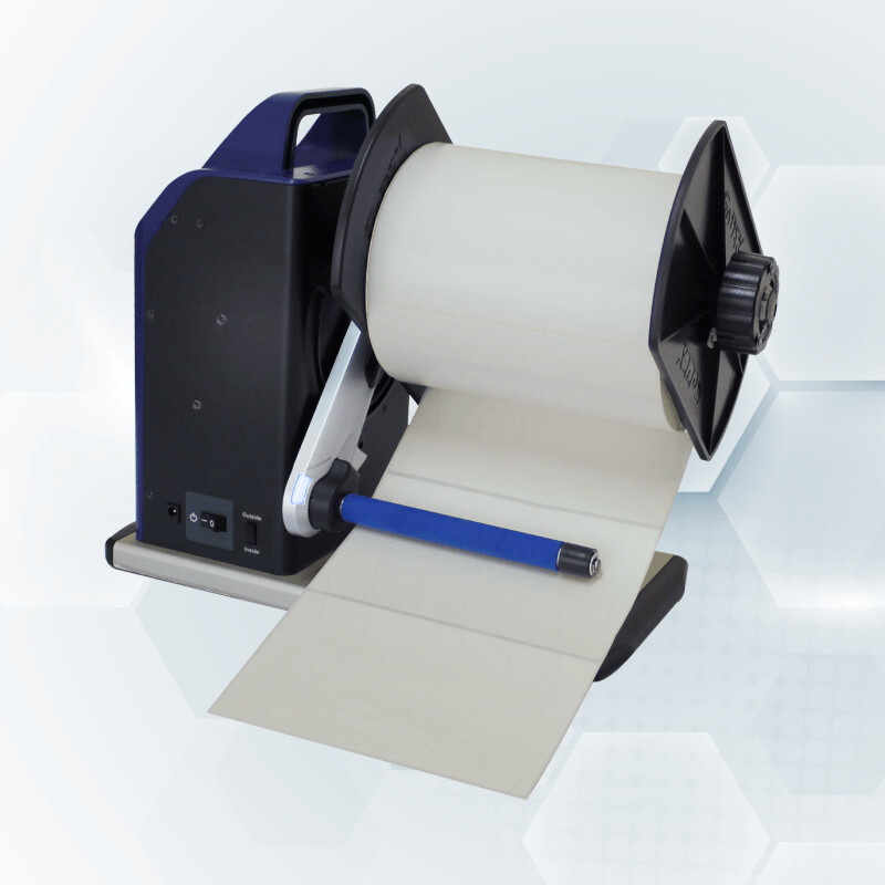 GoDEX T20 rewinder - 178mm wide / 150mm capacity