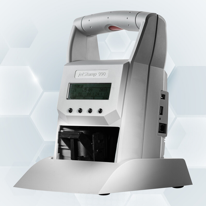 REINER jetStamp 990 Handheld Inkjet Printer