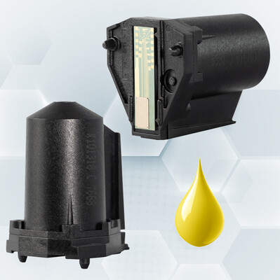 REINER Ink cartridge P1-MP6-YE, jetStamp 990/790MP Solvent Yellow