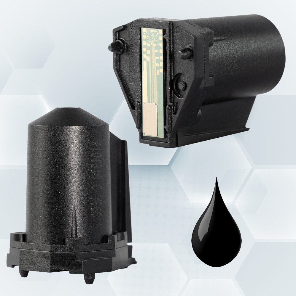 REINER Ink cartridge P1-MP4-BK, jetStamp 990/790MP High-Resistance Solvent Black