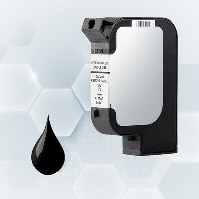 REINER Ink cartridge P5-S3-BK, jetStamp 1025 Water-Based Black