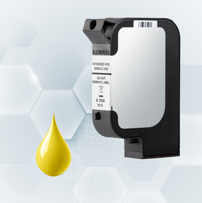 REINER Ink cartridge P5-MP6-YE for jetStamp 1025 Solvent-Based Yellow