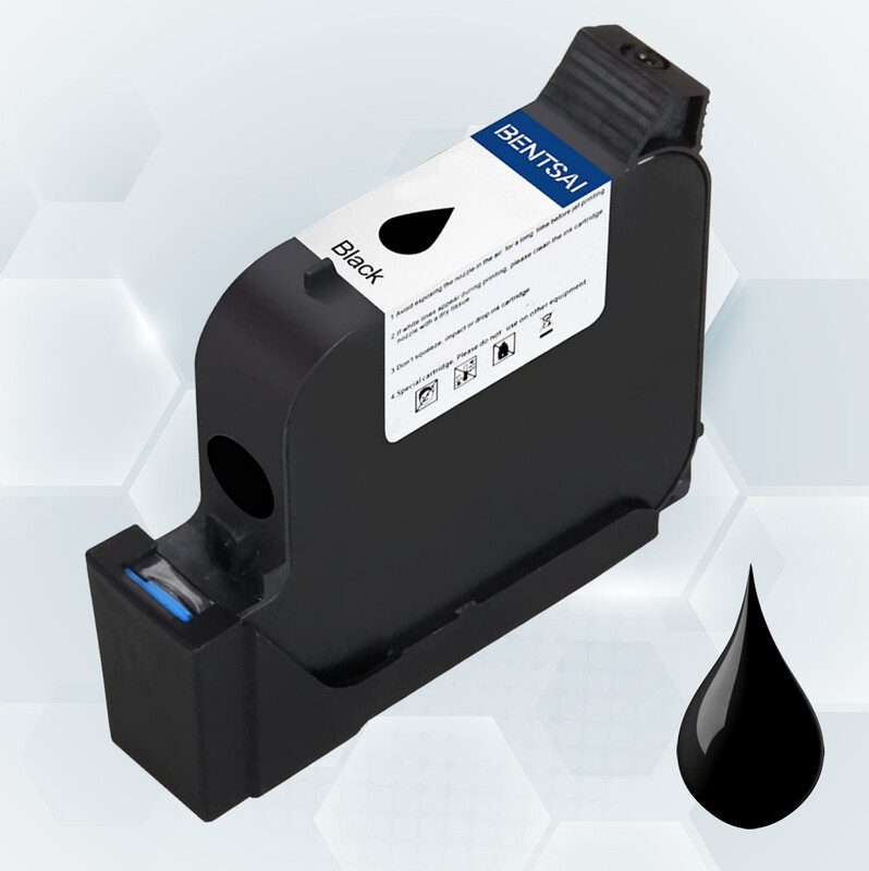 Bentsai Ink cartridge EB22B, 25mm Solvent-Based Black (for B35/B85)
