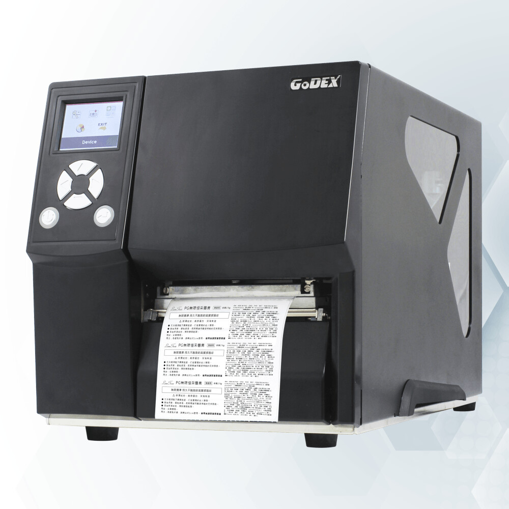 GoDEX ZX430i Pro mid-range 300dpi printer with display GoDEX ZX430i Pro mid-range 300dpi printer with display