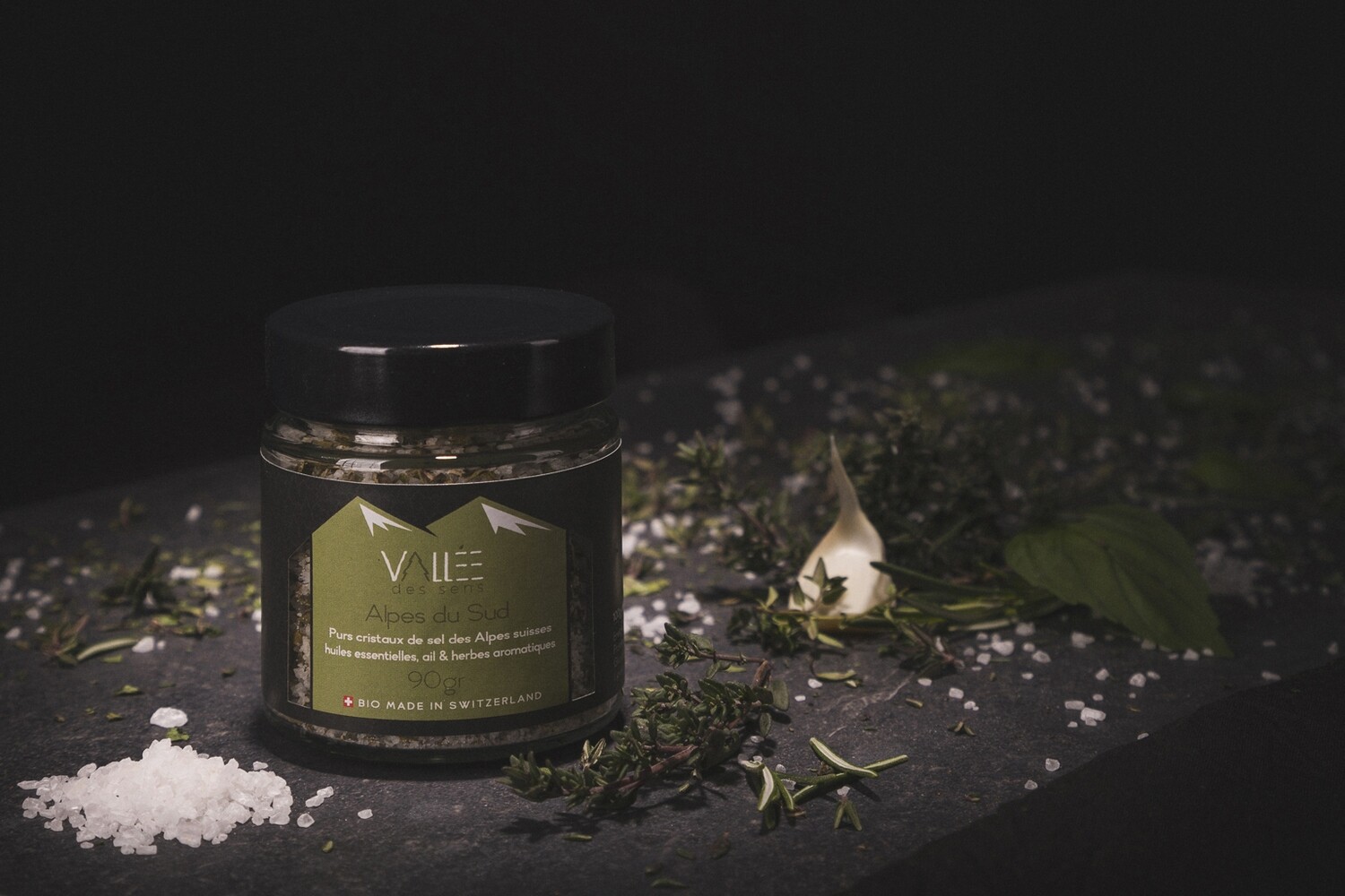 Fleur de sel Bio suisse, Alpes du Sud