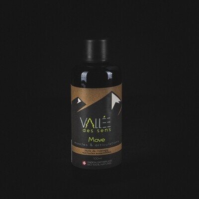 Huile de massage Move Bio, 100ml