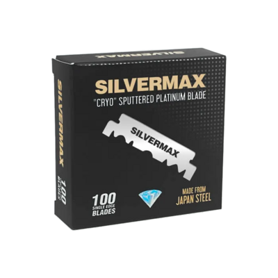 Silvermax Cryo Sputtered razor blades (100 half blades)