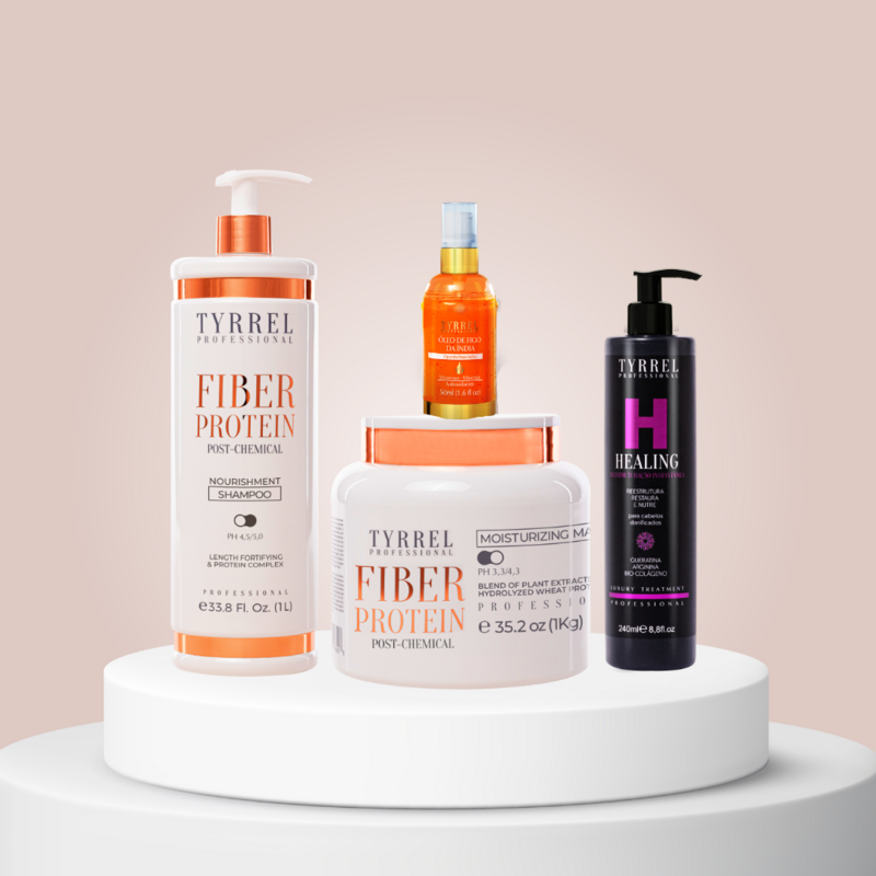 3. Big Set for Chemically Damaged Hair (Moisturizing/Nourishing)