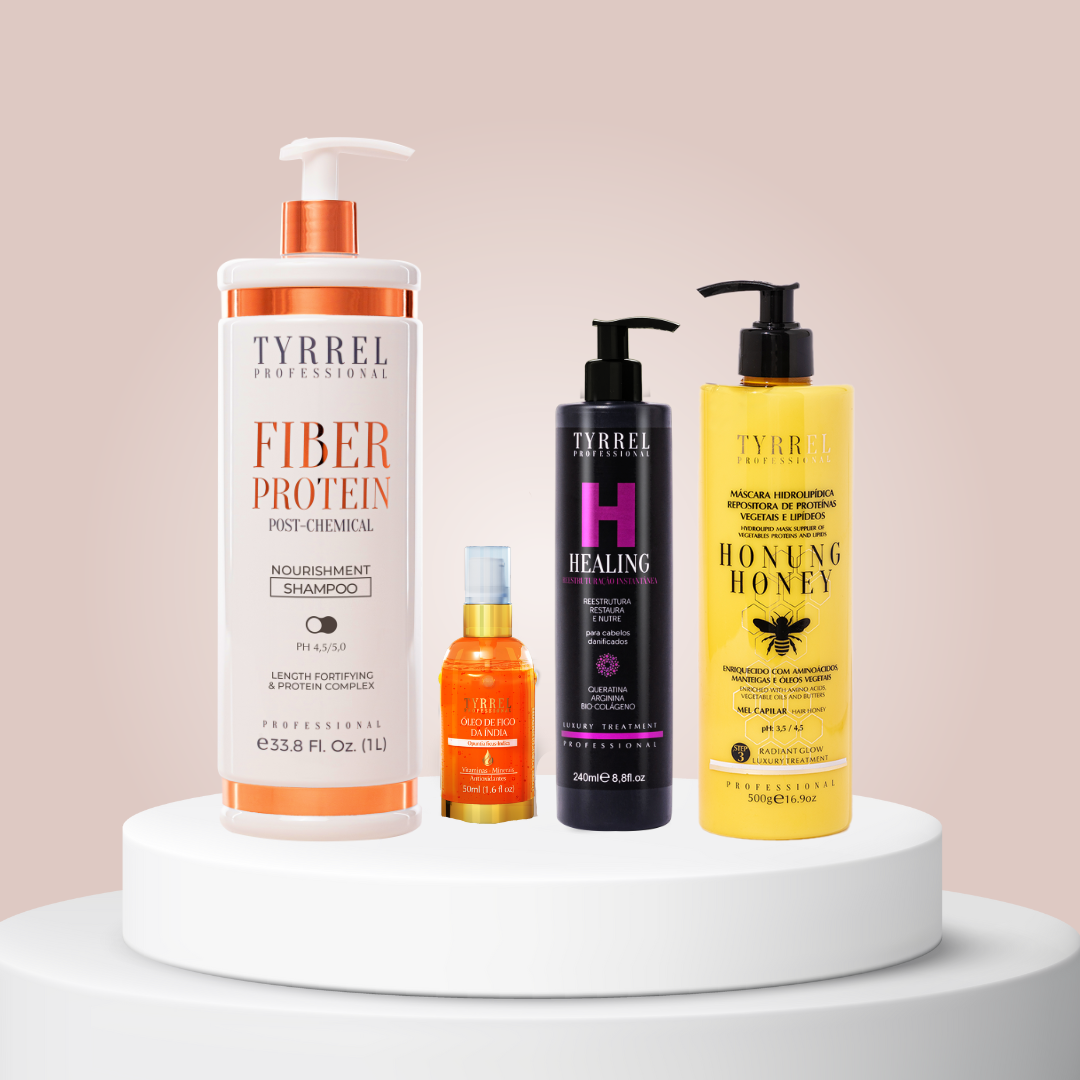 6. Set for Porous/Low Volume and Stretching Hair (5th degree of hair damage)