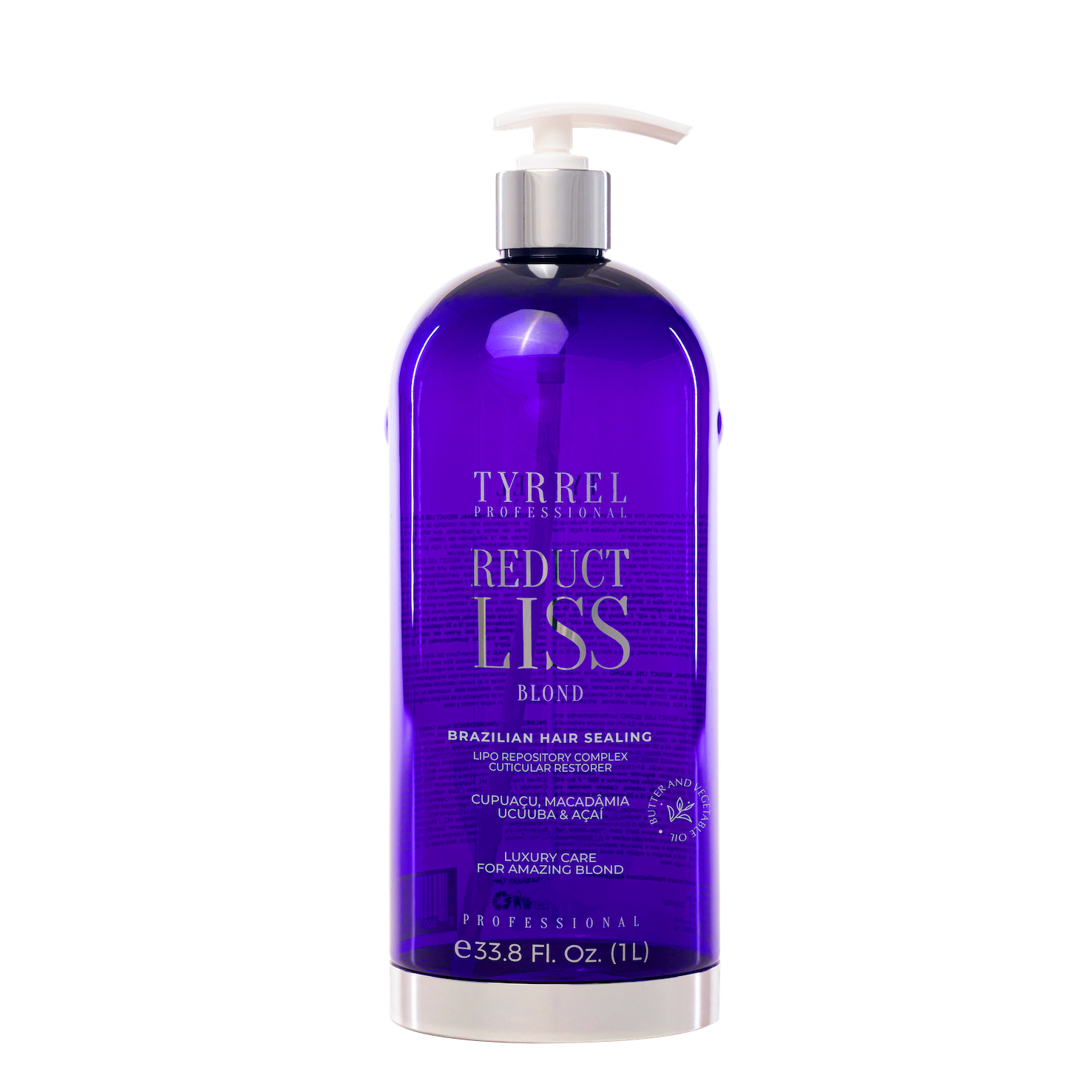Tyrrel Reduct Liss Blond straightening gel mask 1L ( for professional use only! )