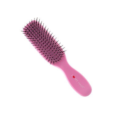Hair Brush “I Love My Hair” for gentle hair care (S, M)