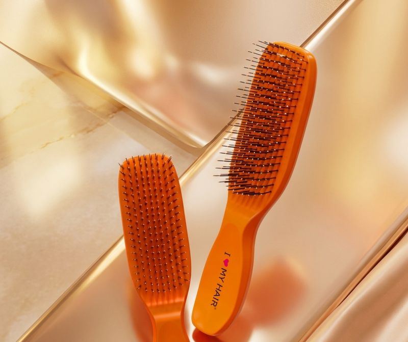 Hair Brush “I Love My Hair” for gentle hair care (S)