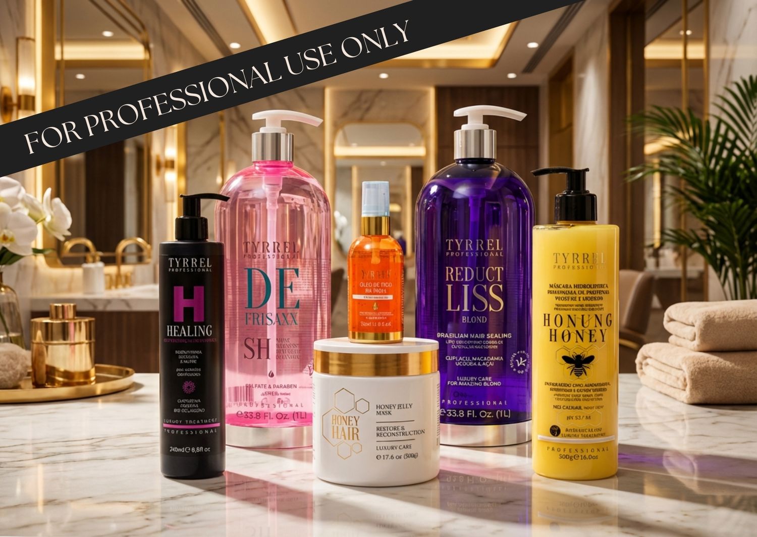 *9. Set for Porous Hair After Lightening, Porous Hair.  ( for professional use only! )