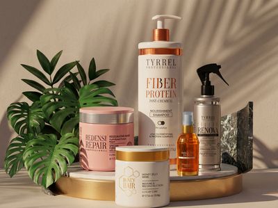 2. Большой Набор Для Сухих, Прямых, Осветленных и Окрашенных Волос (дисциплинирование волос)