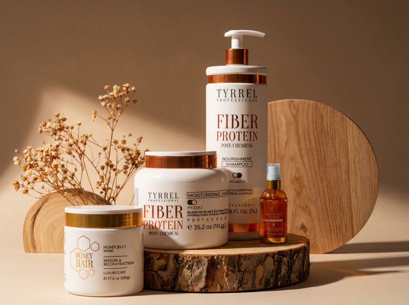 3. Big Set for Chemically Damaged Hair (Moisturizing/Nourishing)