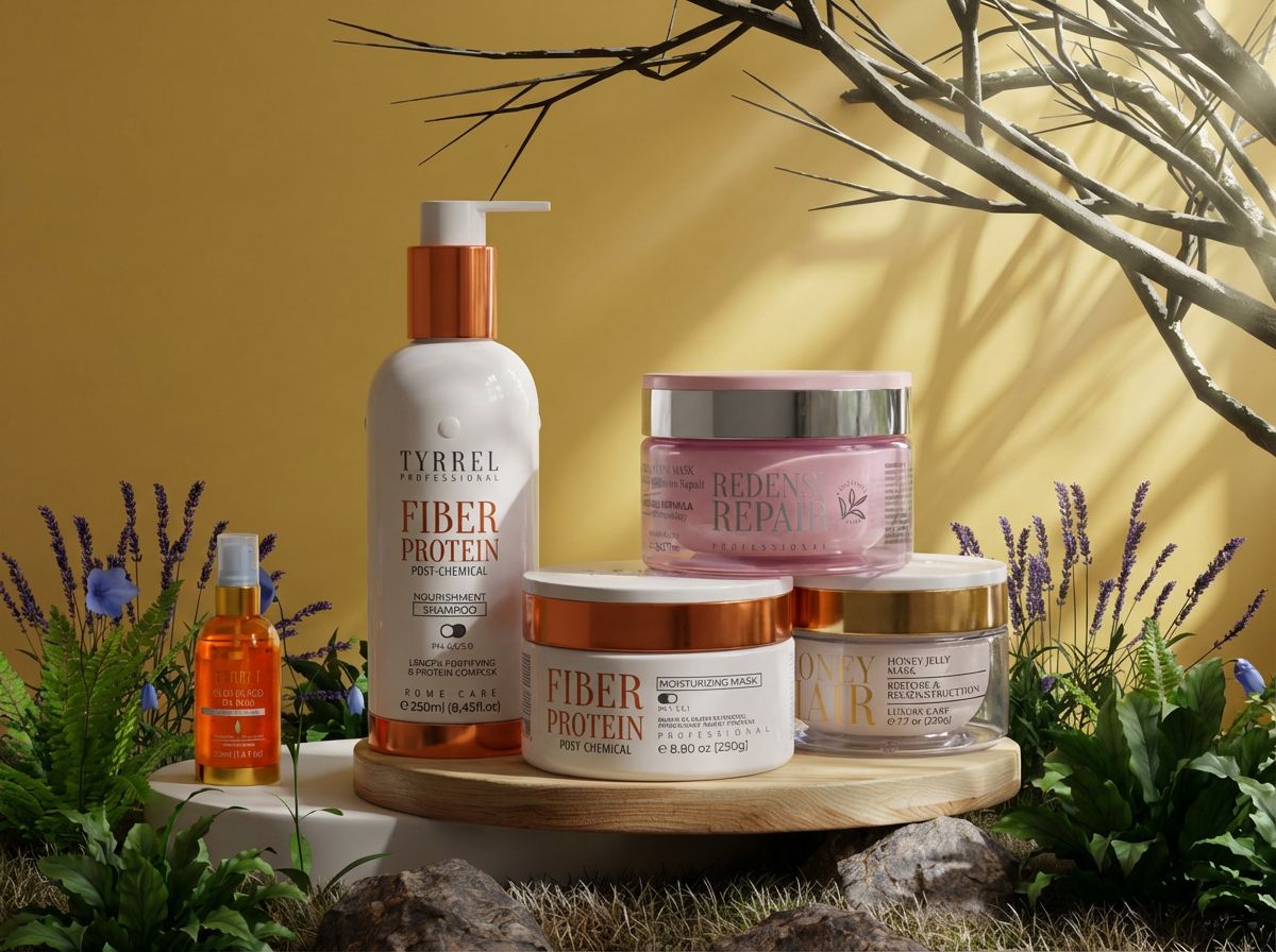 1. Small Set for Damaged and Porous Hair/ Before Chemical Treatments