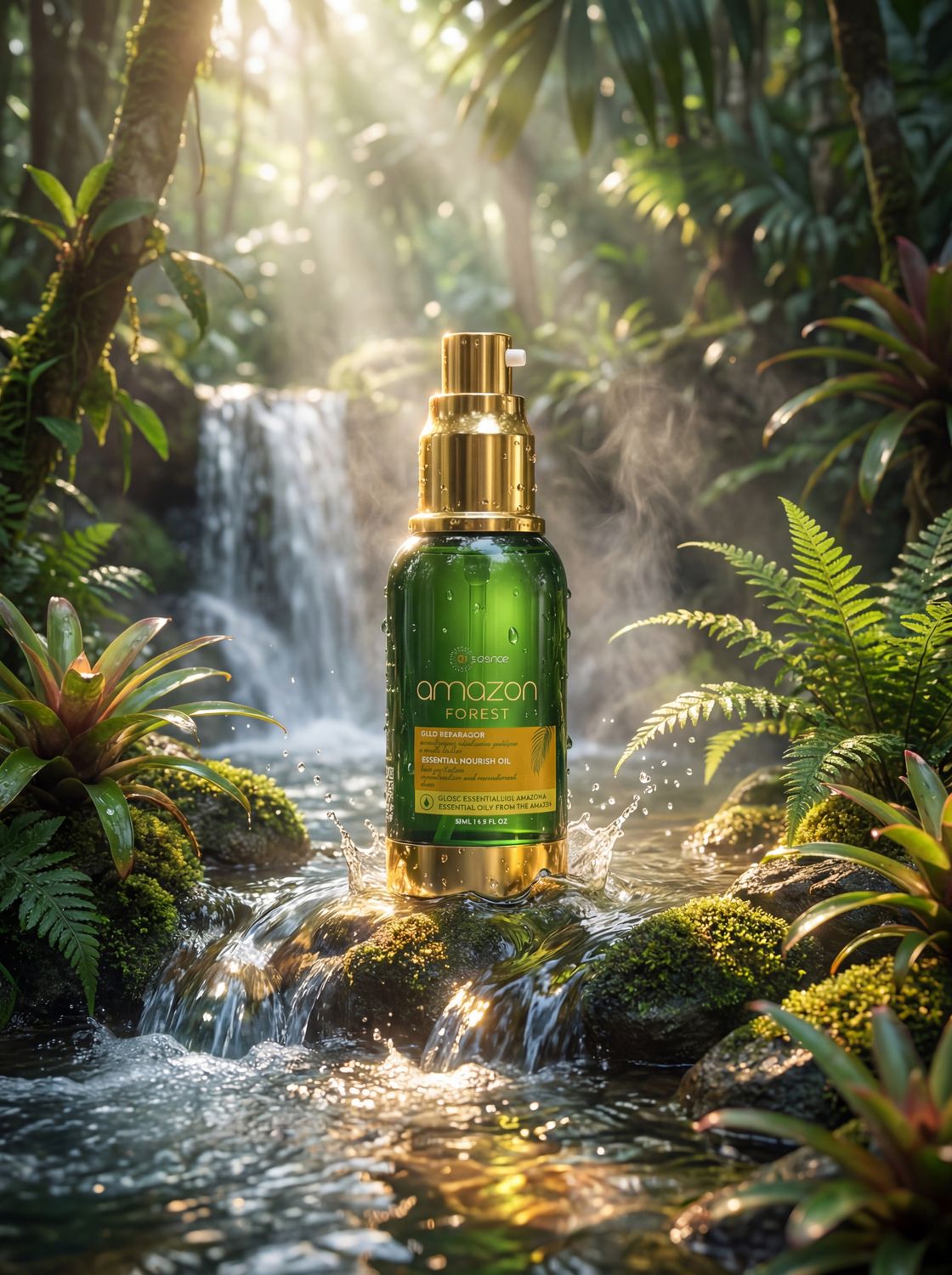 BR Science Amazon Forest Hair Oil for Frizzy Hair — Oil for Frizzy &amp; Curly Hair