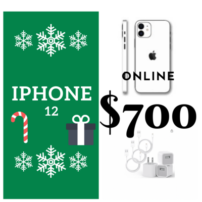iPhone 12 and charger for $700