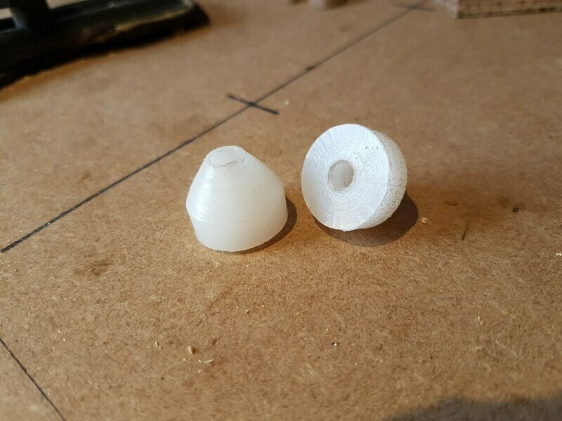 HDPE woodturning Non Stick Bushings.