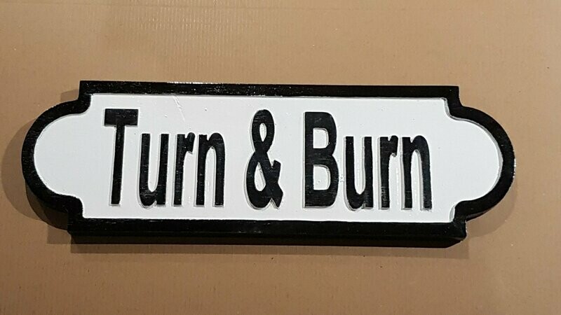 Retro personalised street style signs/ plaques.