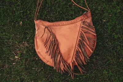 The Leather Fringe Shoulder Bag