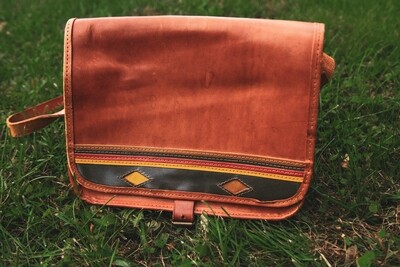 The Classic Leather Aztec Bag