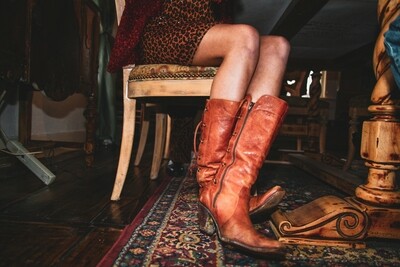 The Brazilian Lace Up Western Boot