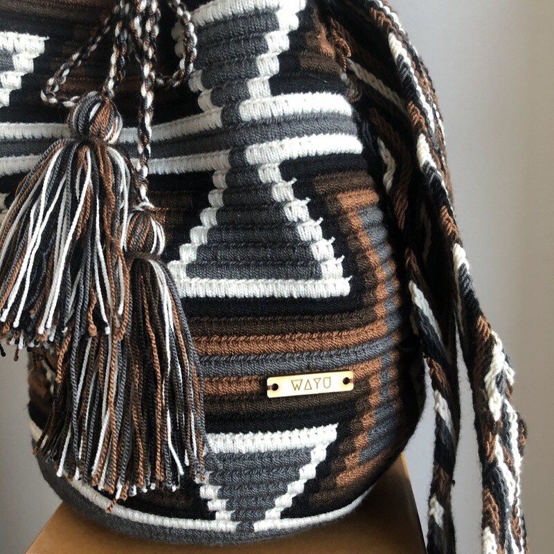 Brown Wayuu bag