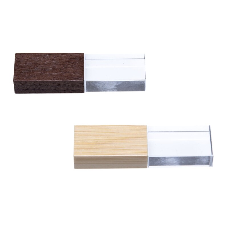 Wooden Crystal USB: PK 25