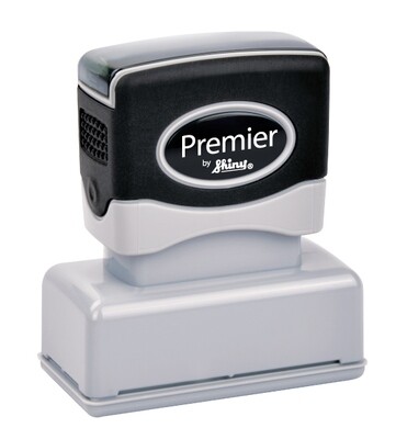 Pre-inked stamp 14x39mm