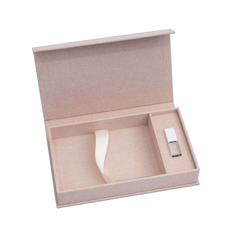 Linen Print & USB box