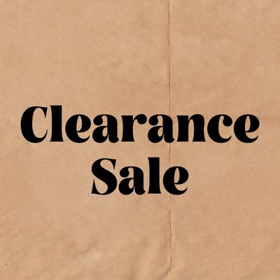 Clearance Sale