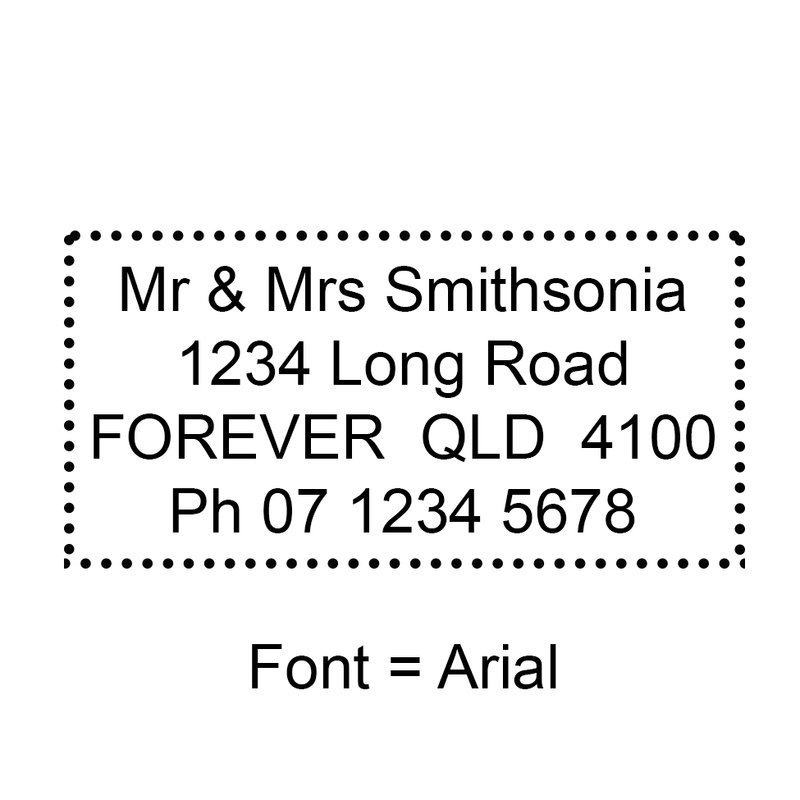 Dotted line denotes maximum size