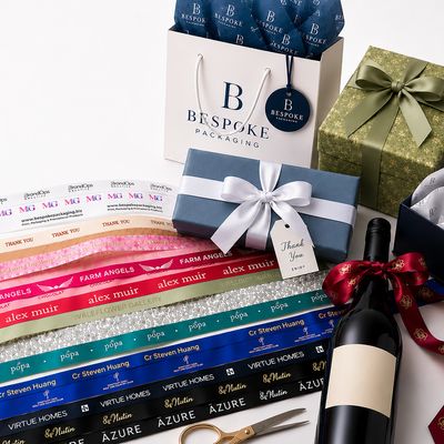 Personalised Printed Ribbon | Custom Logo Ribbon Australia