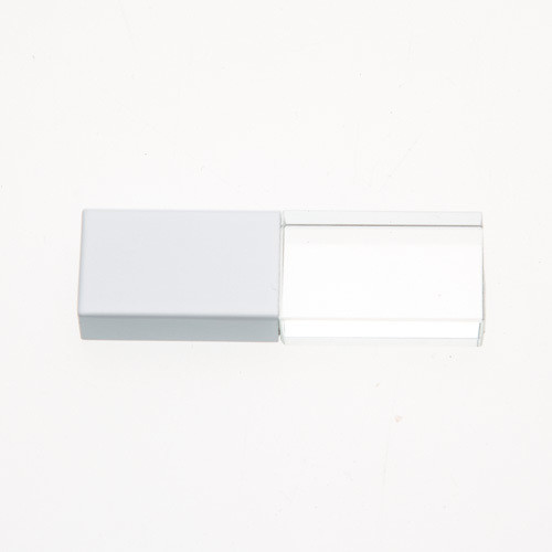 White metal usb