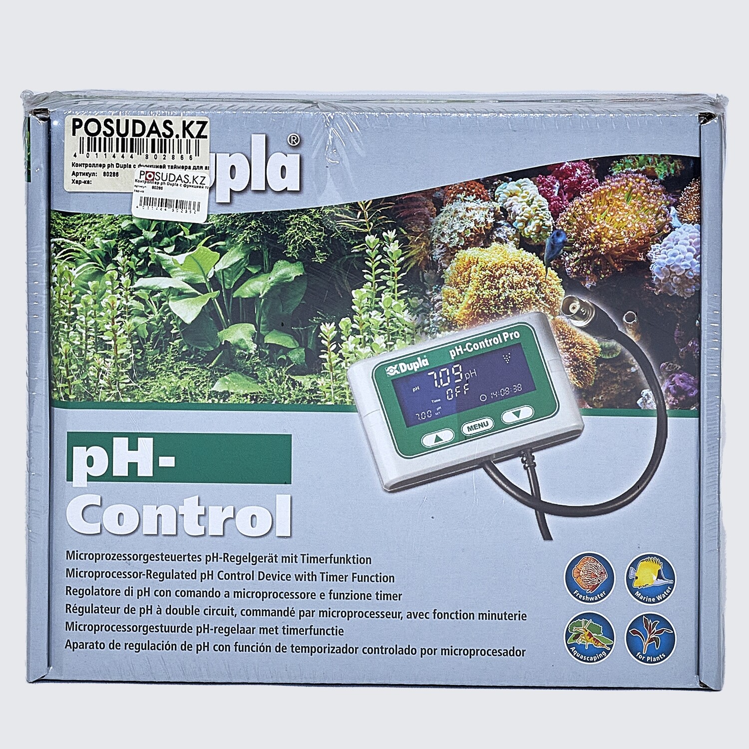Контроллер pH с функцией таймера для аквариума