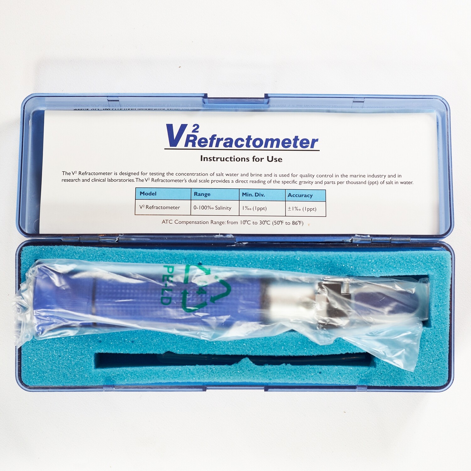 Рефрактометр, Seawater Refractometer, для аквариума