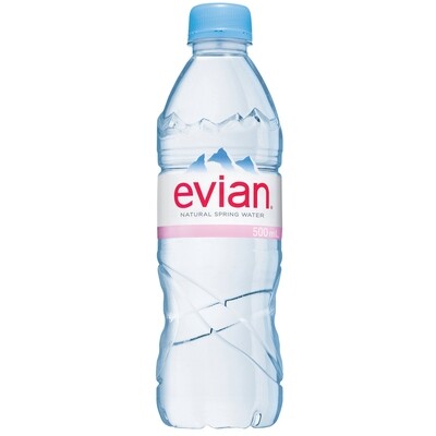 Вода EVIAN (Эвиан) 0.5 л.