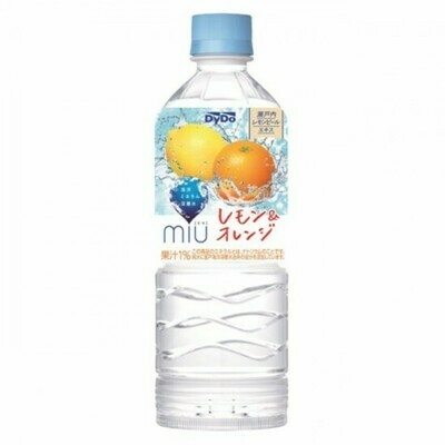 Вода Dydo MIU (Дайдо Миу), Лимон и Апельсин 0.55 л
