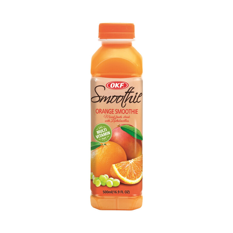 Мультивитаминный напиток OKF, Orange Smoothie, 0.5 л