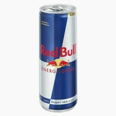 Энергетический напиток Red Bull, 0.25 л.