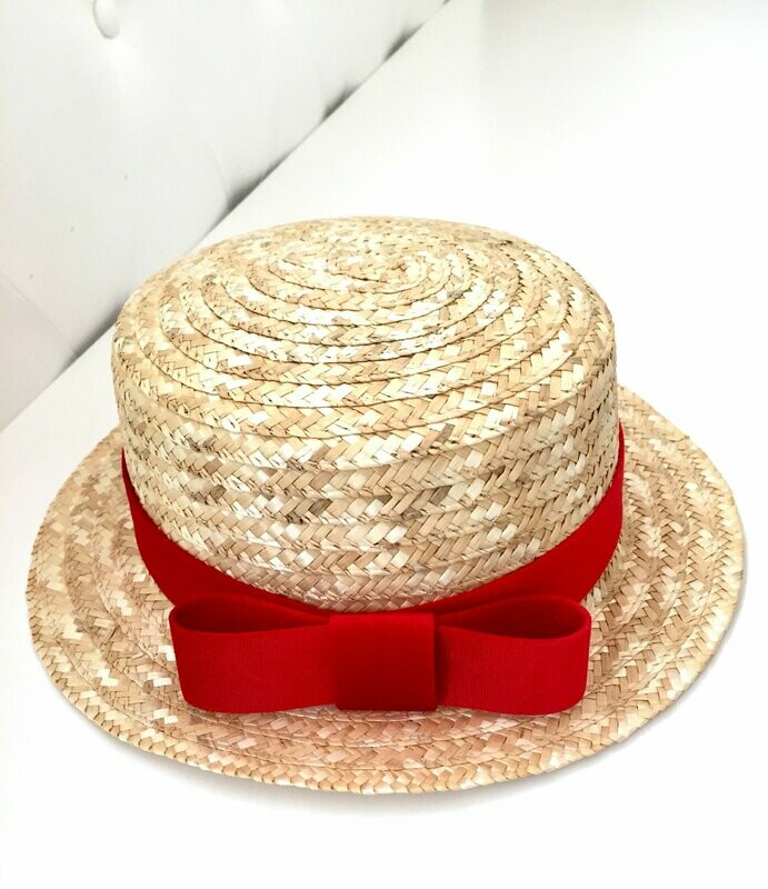 Basic terciopelo lazo rojo